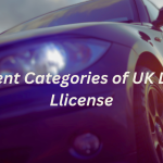 different categories of UK driving license