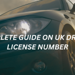 compplete guide on UK driving license number